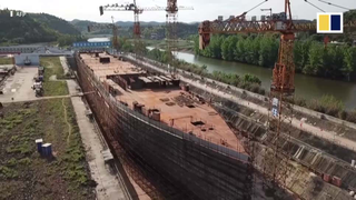 China construye una réplica del Titanic de tamaño real como atracción turística